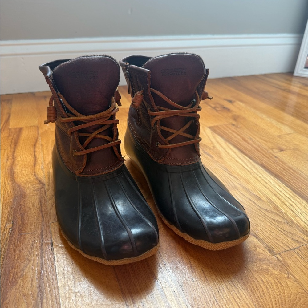 Sperry Brown Duck Boots